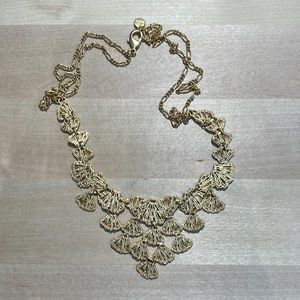 Stella & Dot lace necklace